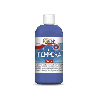 Zdjęcie produktu dla Farba temperowa PENTART, 500 ml, niebieska