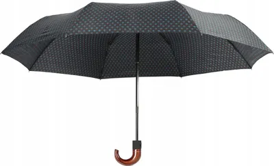 Immagine prodotto di Ombrello automatico pieghevole corto 69 cm nero