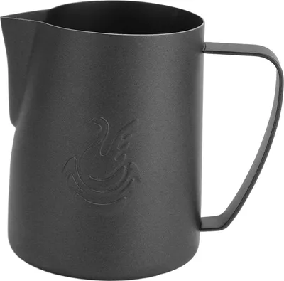Obrázok produktu pre Nádoba na napenenie mlieka 480 ml, nerezová oceľ 304, Schwan Coffee Cremetasse, Latte Art Steaming Pitcher, matná čierna
