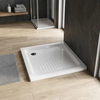 Immagine prodotto di Piatto doccia classico in Vetroceramica 70x70 cm | Topazio
