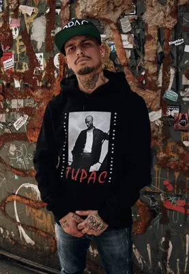Produktbild von Mister Tee Hoodie Tupac OGCJM Hoody Black-XL