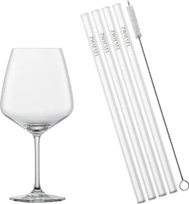 Produktbild von Schott Zwiesel Skleničky na gin tonic 4dílné - s brčky a štětečky