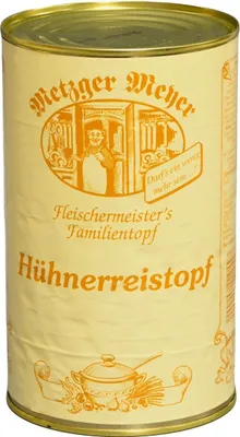 Zdjęcie produktu dla Metzger Meyer – gulasz z kurczaka z ryżem, 1200 ml