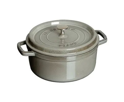 Obrázok produktu pre Staub Cocotte, Šedá, liatina, 18 cm, 2,7 kg