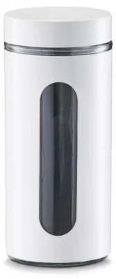 Obrázok produktu pre Zeller nádoba na skladovanie, 1200 ml, biela - Ø10,2x23; 19792