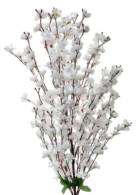 Imagen del producto de Clayre & Eef, flor artificial, 100 cm, blanca, de plástico