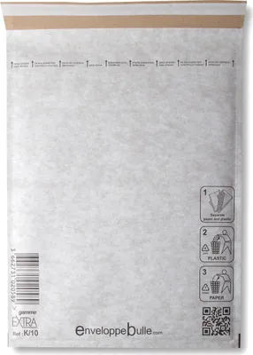 Image de Lot de 400 enveloppes à bulles extra k/10 format 350x470 mm