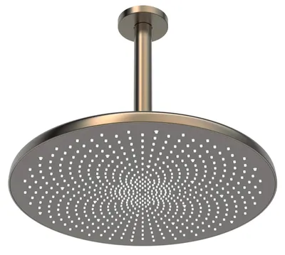 Obrázok produktu pre Sprchová hlavica HANSAAURELIA d300mm + stropné rameno, brúsený bronz