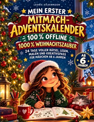 Produktbild von Mein erster Mitmach-Adventskalender - 100% Offline 1000% Weihnachtszauber