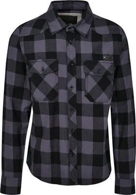 Image de Brandit - CHECKED FLANELL Shirt schwarz / charcoal - XL