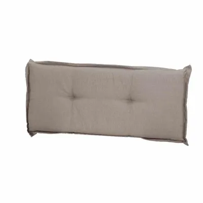 Image de Panama taupe, coussin pour banc 110 cm 50% coton / 45% polyester