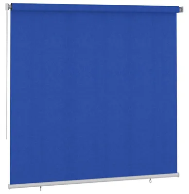 Obrázok produktu pre vidaXL vonkajšia rolovaná clona, 245 cm (šírka) x 230 cm (výška), modrá, HDPE
