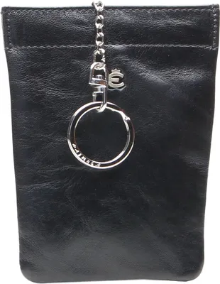 Produktbild von Esquire Leder Schlüsselmäppchen Toscana Key Case Black schwarz