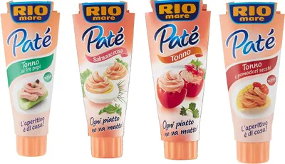 Produktbild von Testpaket Rio Mare Patè Tonno Thunfischcreme 4x 100g Streichfähiges
