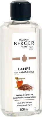 Immagine prodotto di Ricarica per lampada catalitica Incantevole legno di sandalo (Lampe Recharge/Refill) 500 ml