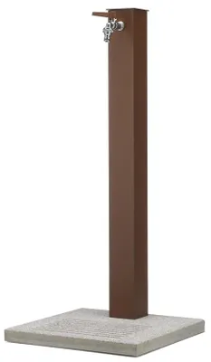 Immagine prodotto di Fontana da Giardino con Rubinetto e Base in Cemento Belfer 42/QBM Ruggine