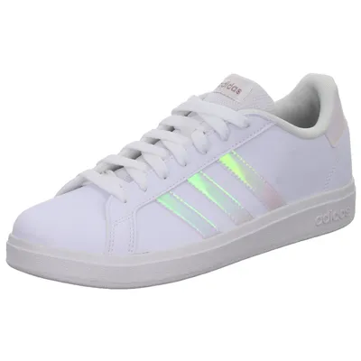 Zdjęcie produktu dla Adidas dziewczęce, chłopięce trampki niskie Grand Court 2.0 K biały/różowy