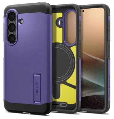 Zdjęcie produktu dla Spigen Tough Armor (Magfit), Pokrowiec, Samsung, Galaxy S26+, 17 cm (6.7"), Fioletowy