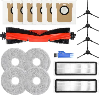 A collection of vacuum cleaner accessories.