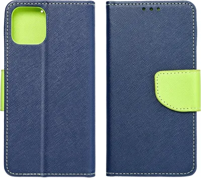 Image de Livre Etui "Fancy" compatible avec XIAOMI REDMI 10 Etui pour téléphone portable Portefeuille Housse de protection avec fonction support, porte-carte Bleu-Vert