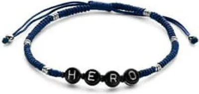 Produktbild von Victoria Blaues Herren Hero Armband