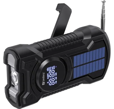 Zdjęcie produktu dla Sandberg Survivor Radio All-in-1 5000, Przenośny, AM, FM, 87 - 180 MHz, 520 - 1710 kHz, Czarny, 5000 mAh