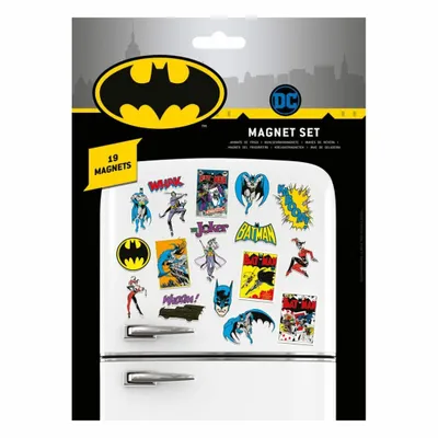 Produktbild von DC Comics Magnete Set Batman Retro