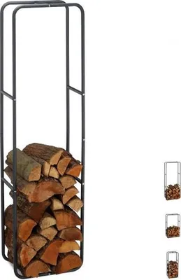 Zdjęcie produktu dla Stojak z drewna, metalowy