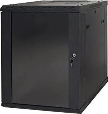 Image de Link Accessori LK1909UNF, Armoire murale, 9U, 40 kg, serrure, noir