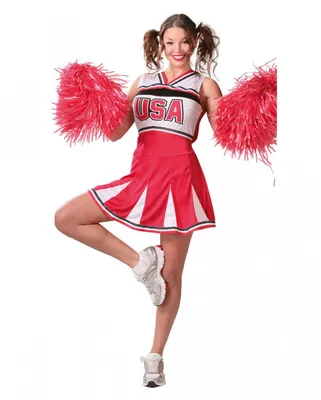 Produktbild von Highschool Cheerleader Kostüm | S-XL Damen Größe: S