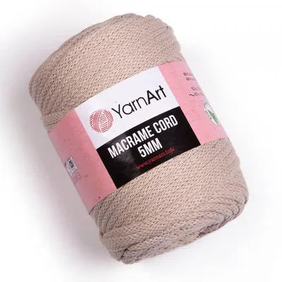 Obrázek produktu pro Yarn Art Macrame Cord 5 mm 85 m 753 Šňůra