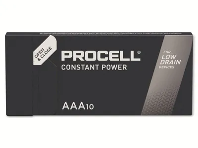 Obrázek produktu pro Procell Constant baterie LR03 Micro AAA alkalická 1,5V 10ks balení originál