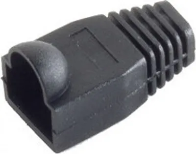 Produktbild von Knickschutztülle für RJ 45 Stecker, schwarz