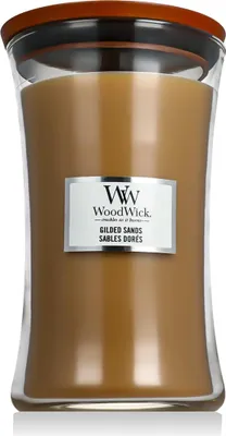 Produktbild von WoodWick Large Hourglass Candles Duftkerze Gilded Sands 610 g