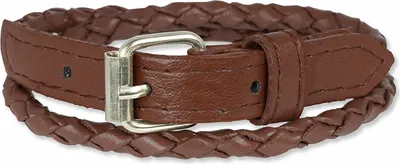 Produktbild von SilberDream Armband Leder Armschmuck braun geflochten Herren Männer LAC038B