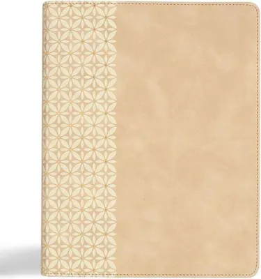 Produktbild von CSB Notetaking Bible, Expanded Reference Edition, Cream Suedesoft Leathertouch