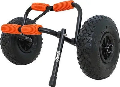 Produktbild von Famanu Transportkar für Kajak, Kanu und SUP - Faltbarer Trolley mit abnehmbaren Rädern