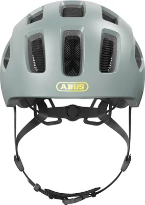 Zdjęcie produktu dla Kask rowerowy ABUS Youn-I 2.0 z lampką dla dzieci, nastolatków i młodych dorosłych - dla dziewczynek i chłopców - szary, rozmiar S (48-54 cm)