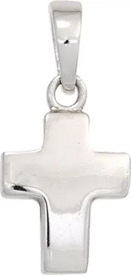 Produktbild von JOBO Anhänger Kreuz 925 Sterling Silber rhodiniert