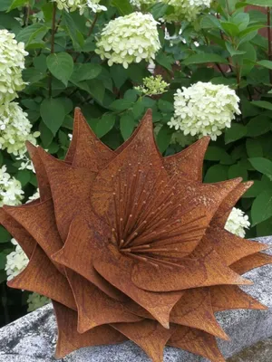 Immagine prodotto di Fiore in acciaio inox Angelica