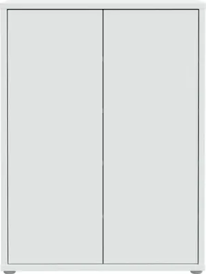 Produktbild von Schuhkommode >ALICE SPRINGS< 4 Böden, push to open, Secret grey - 74,5x99,1x34,9cm (BxHxT)