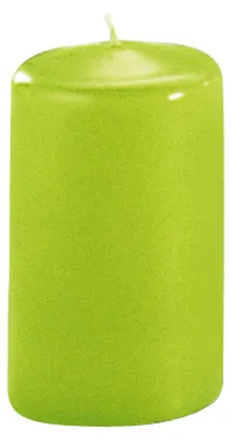 Kerzen Stumpenkerzen Candle limone 100x70mm RAL Qualität 1 Stück