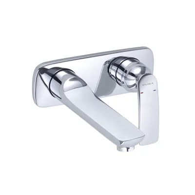 Produktbild von KLUDI BALANCE 2-Loch-Waschtisch Wand-Einhebelmischer Ausladung 180 mm chrom, 522460575