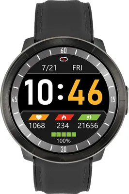 Immagine prodotto di Smartwatch WM18 Orologio in pelle nera