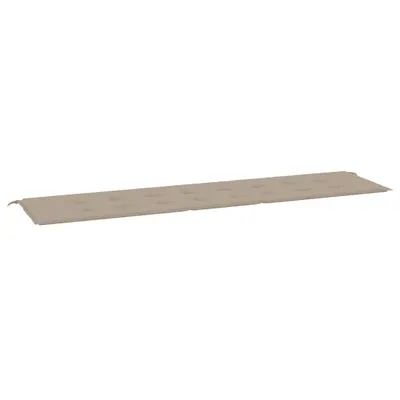 Produktbild von Gartenbank-Auflage Taupe 200x50x4 cm Oxford-Gewebe