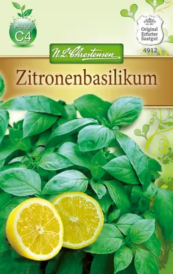 Produktbild von Zitronenbasilikum | Basilikumsamen von N.L. Chrestensen