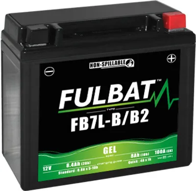 Produktbild von Sofort einsatzbereite GEL Starterbatterie FB7L-B/B2, werkseitig aktiviert