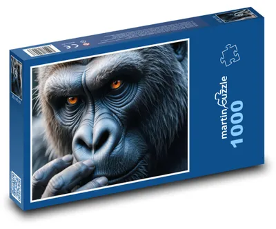 Obrázek produktu pro Puzzle 1000 Gorilí pohled - martinpuzzle