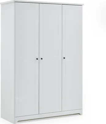 Produktbild von arthur berndt Kleiderschrank Thilo MDF Weiß Landhausstil