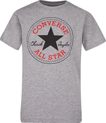 Produktbild von Converse Kids Chuck Patch Kurzarm-T-Shirt Grau 6-7 Jahre Grau 6-7 Jahre